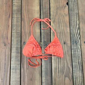 Xhilaration size small orange bikini top